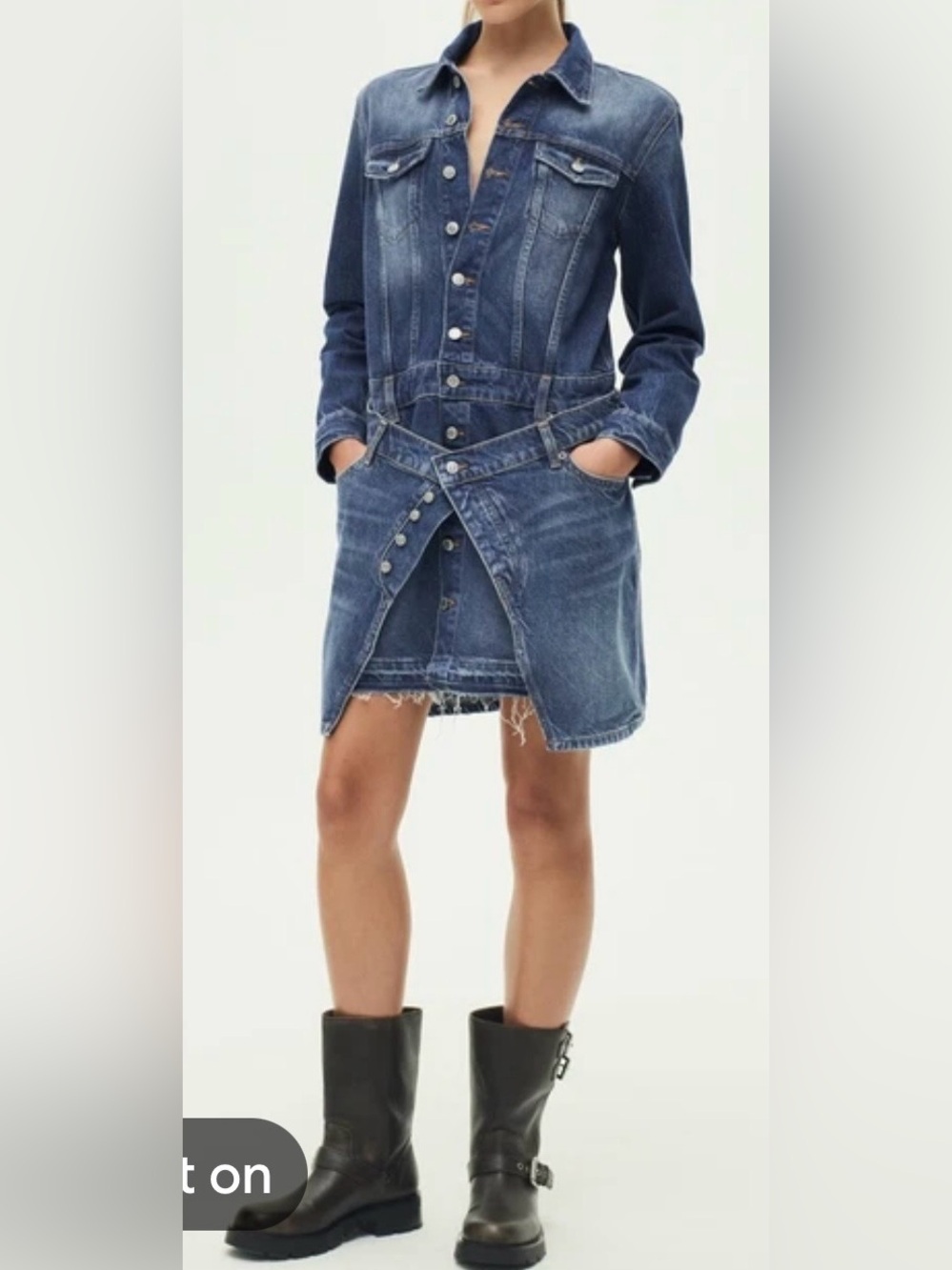 Zara Women Denim Dress